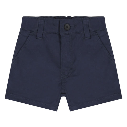 BOSS Younger Boys Navy Blue Shorts