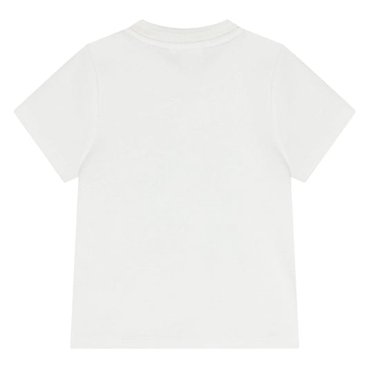 BOSS Younger Boys White Logo T-Shirt