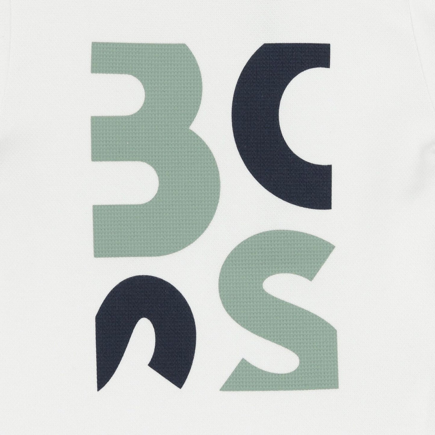 BOSS Younger Boys White Logo T-Shirt