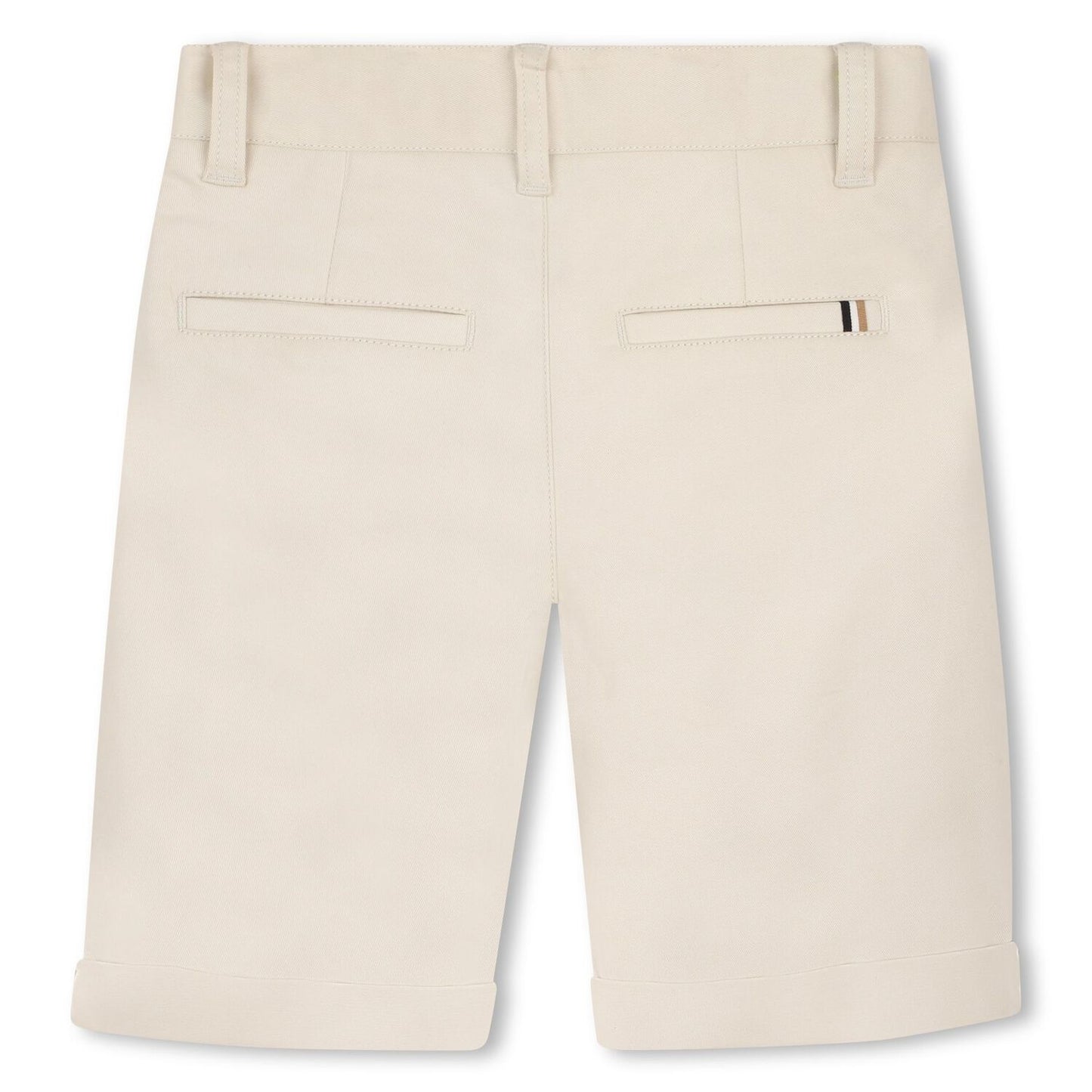 BOSS Boys Ivory Chino Shorts