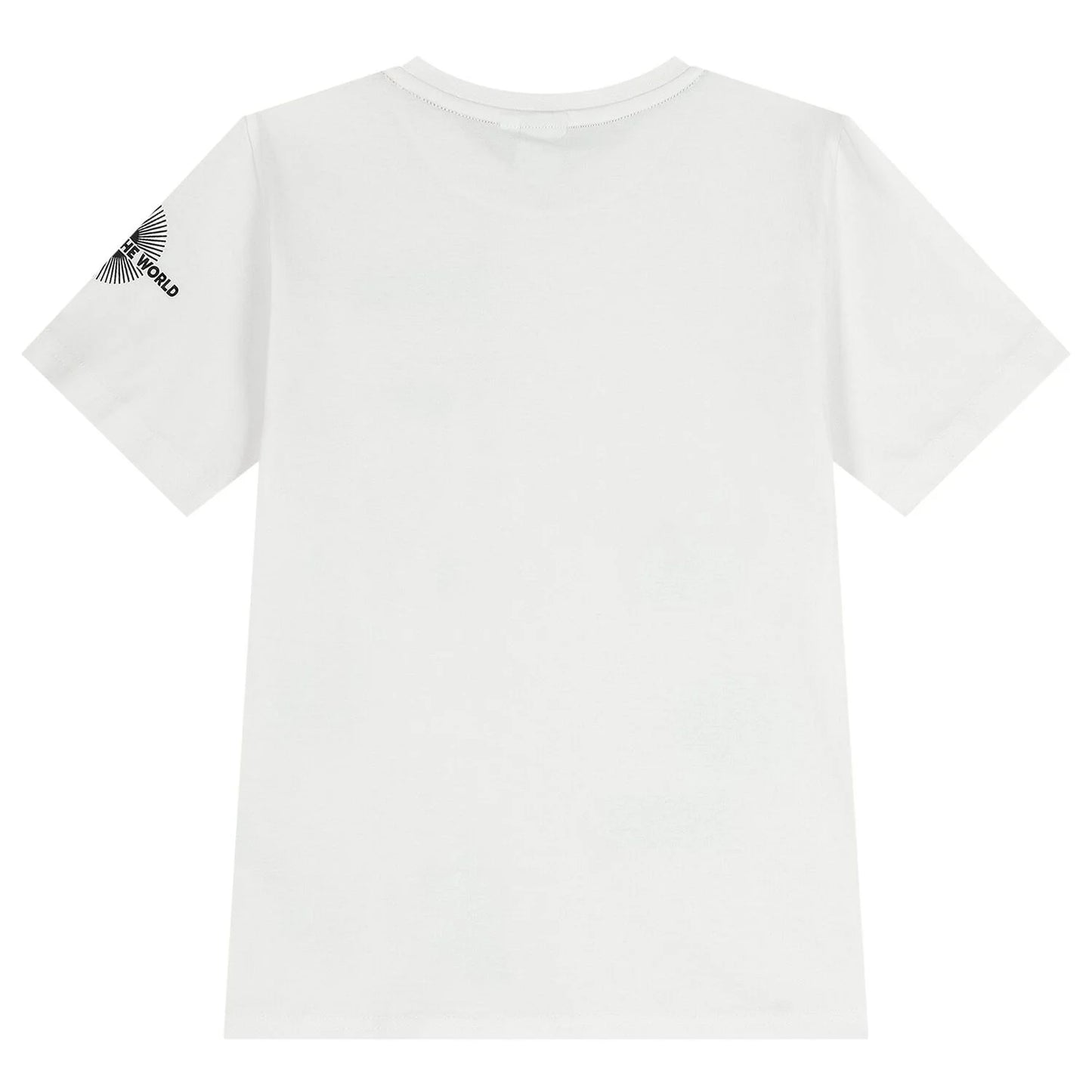 BOSS Boys White Logo T-Shirt