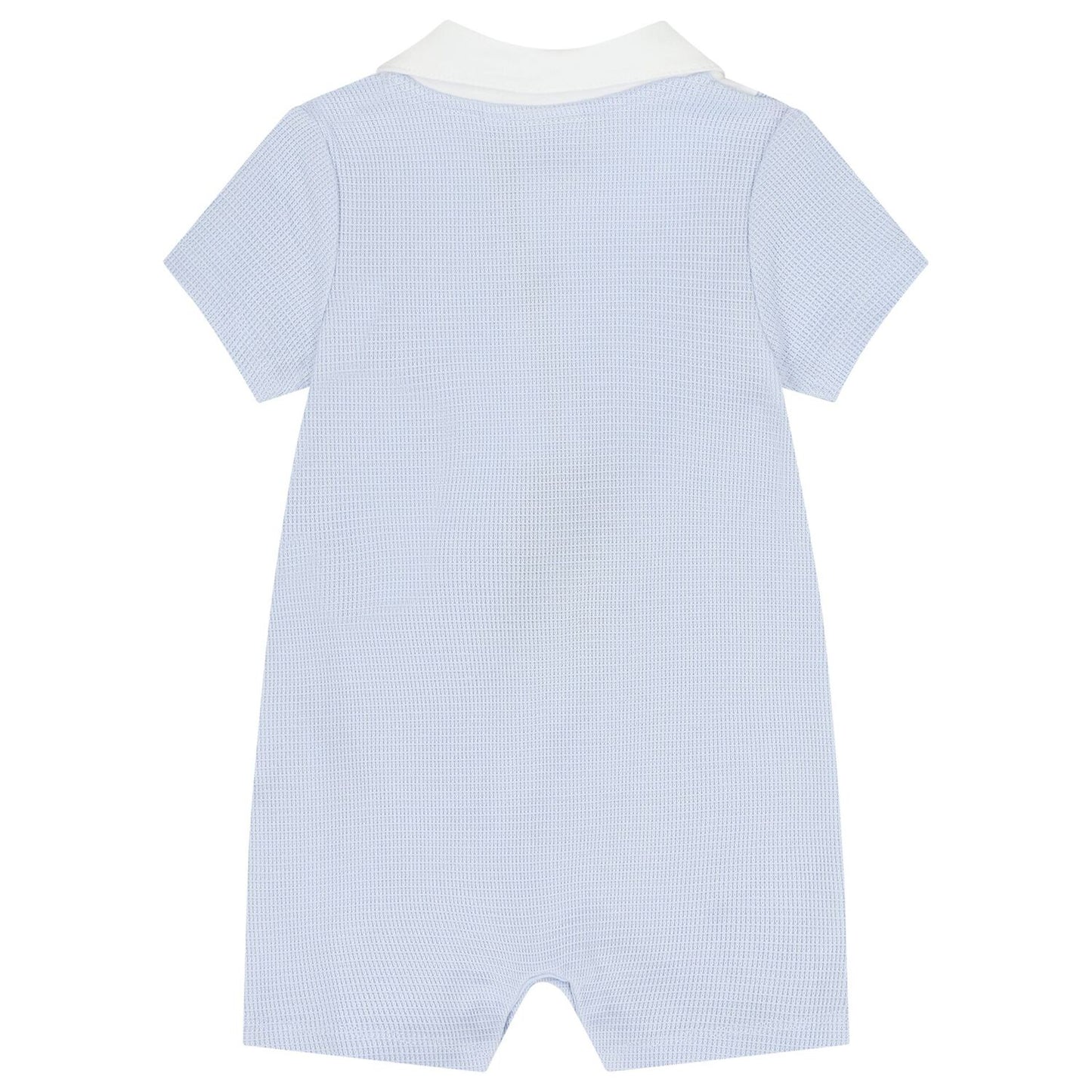 BOSS Baby Boys White & Blue Romper