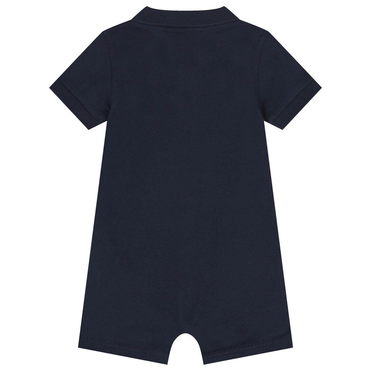 BOSS Baby Boys Navy Blue Logo Romper