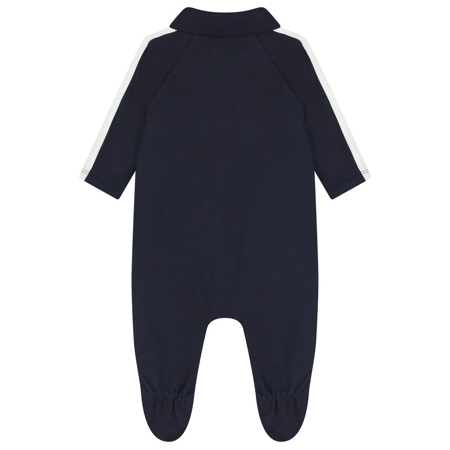 BOSS Baby Boys Navy Blue Logo Babygrow