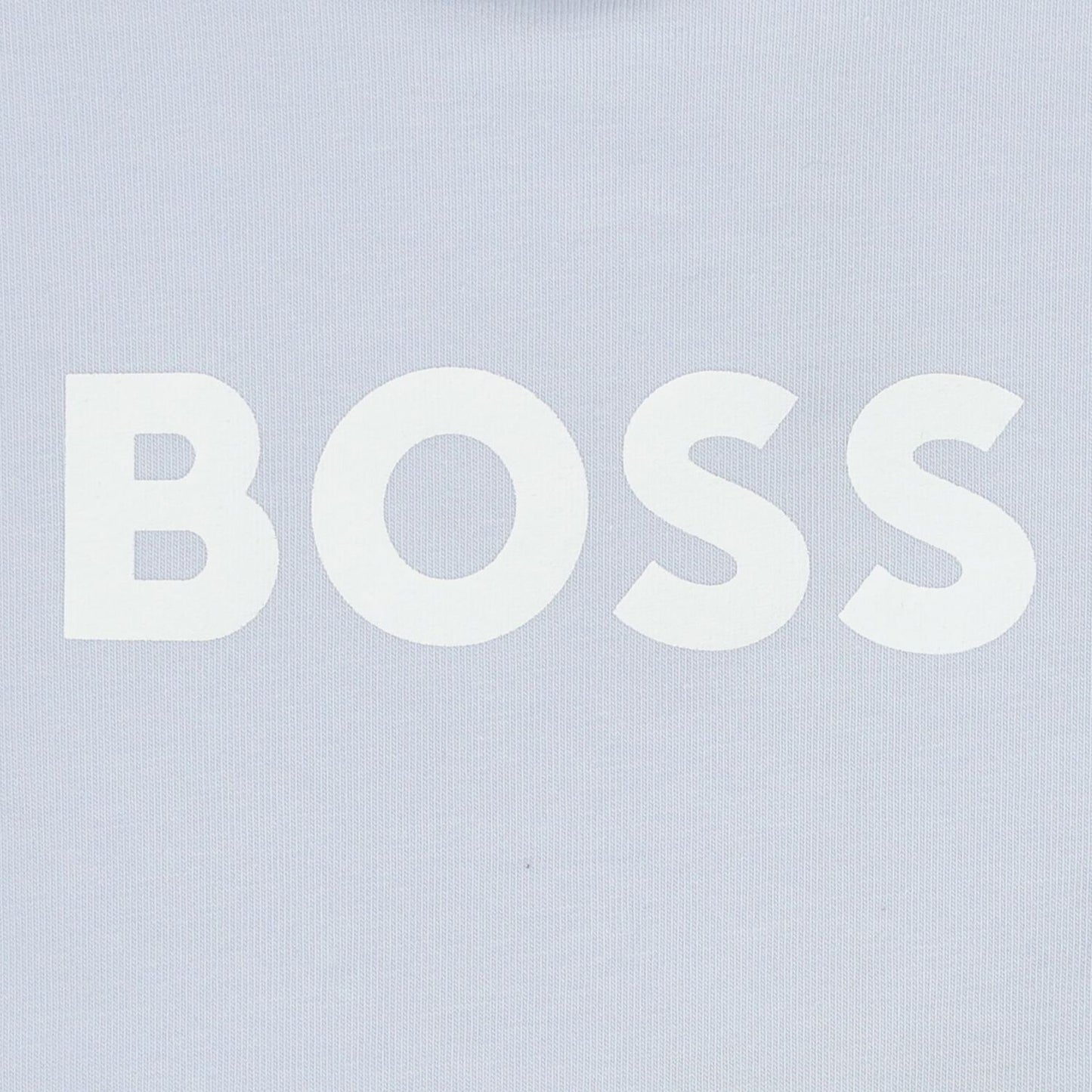 BOSS Baby Boys Baby Blue & White Logo Shorts Set