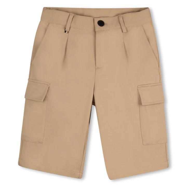 BOSS Boys Beige Shorts
