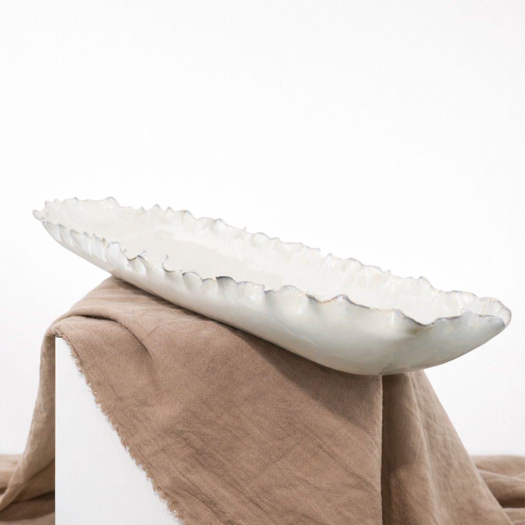 Long Ceramic Serving tray