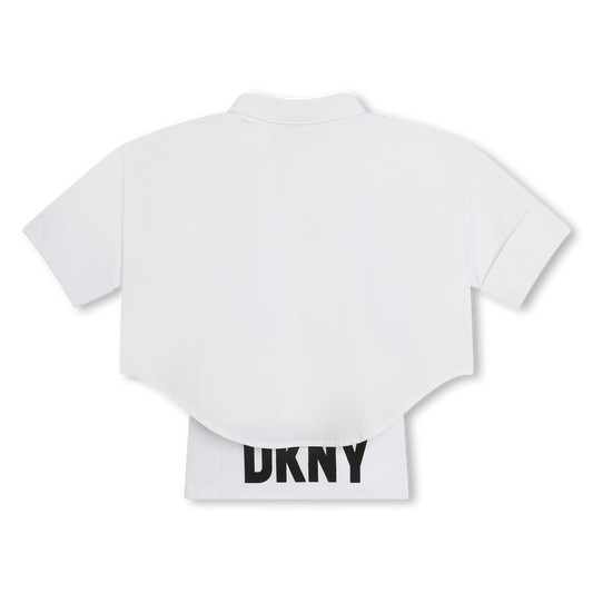 DKNY Girls Shirt with T-Shirt
