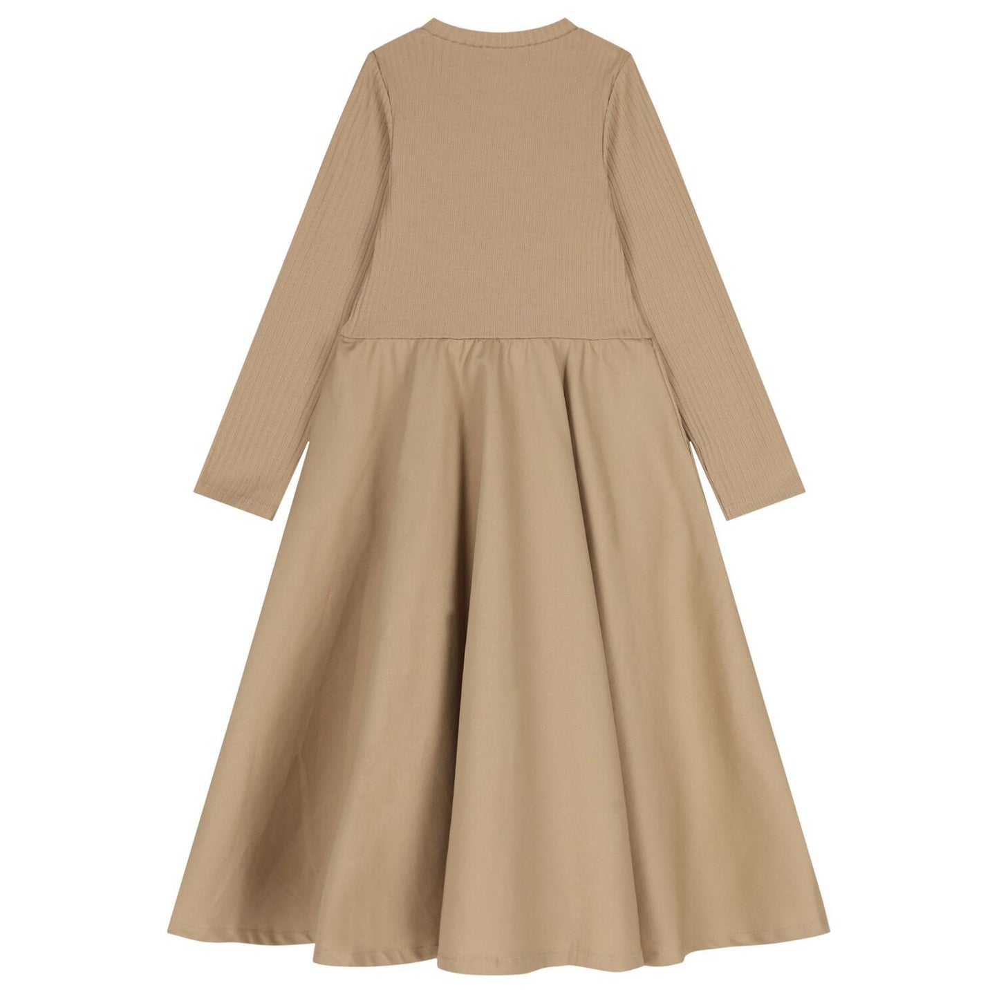 DKNY D62391/258 Girls Beige Logo Dress