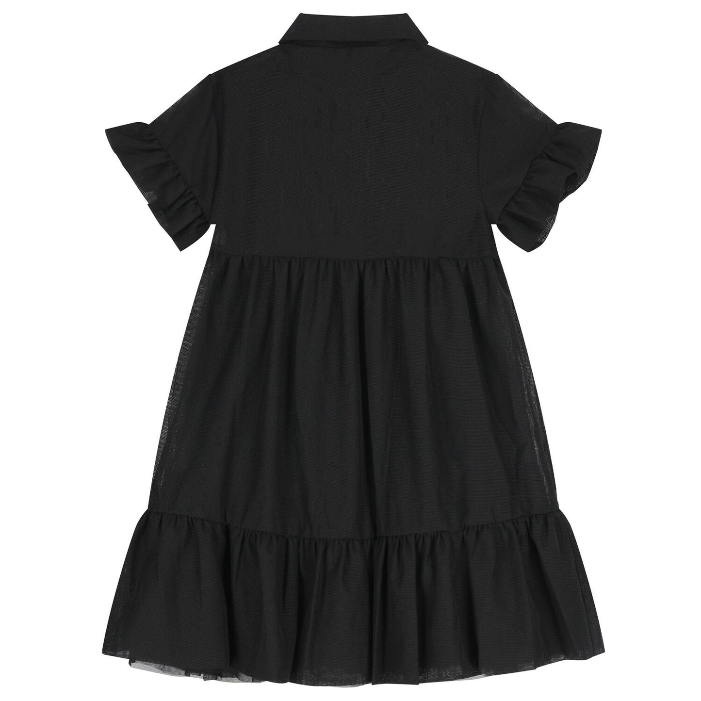 DKNY D62401/09B Girls Black Ceremonial Dress