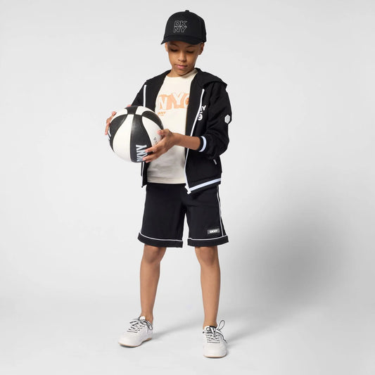 DKNY Boys Ivory Logo T-Shirt