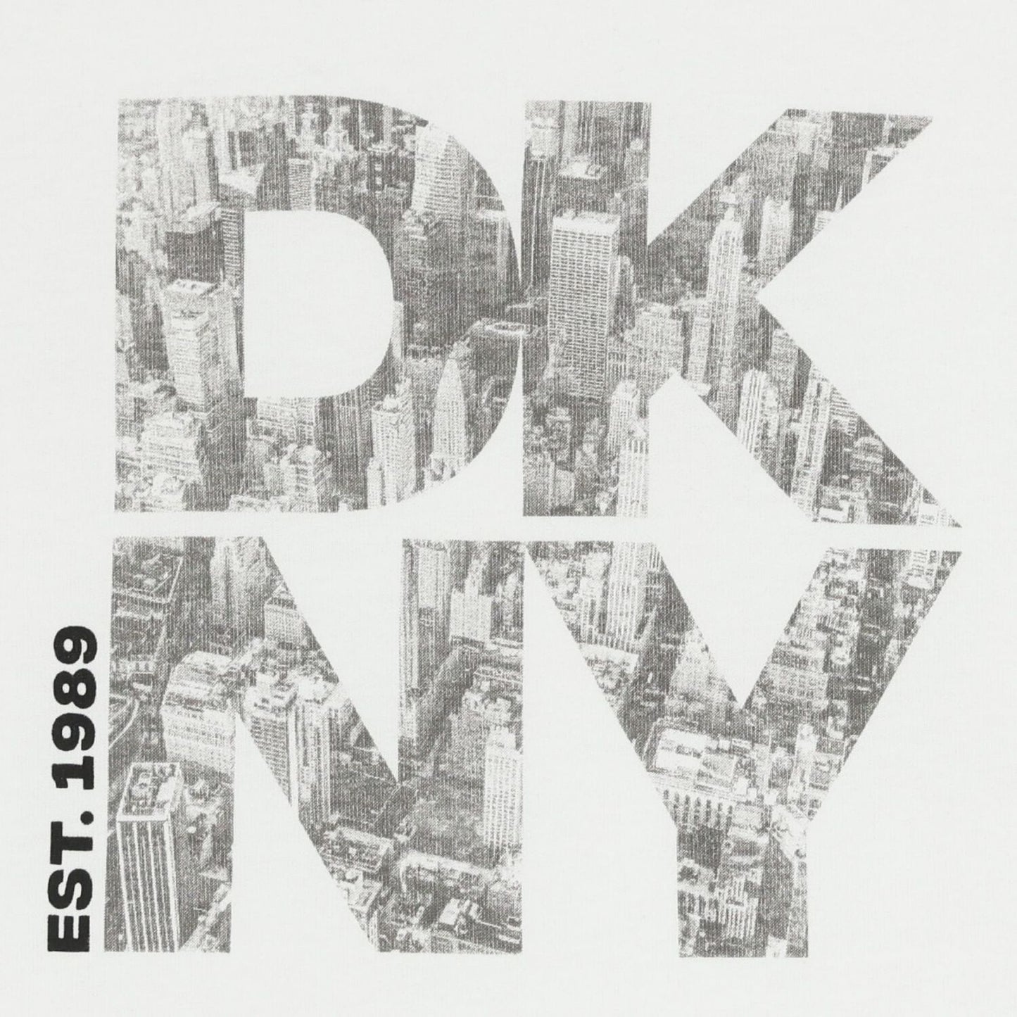 DKNY Boys White Logo T-Shirt