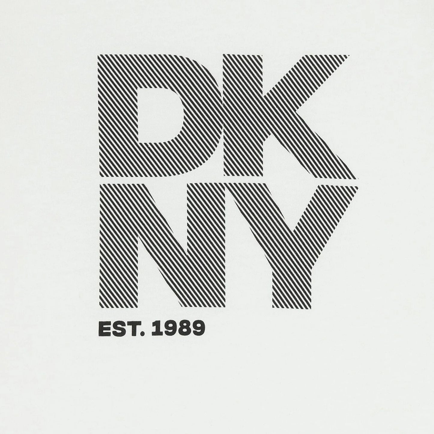 DKNY Boys Black & White Logo T-Shirts ( 2-Pack )
