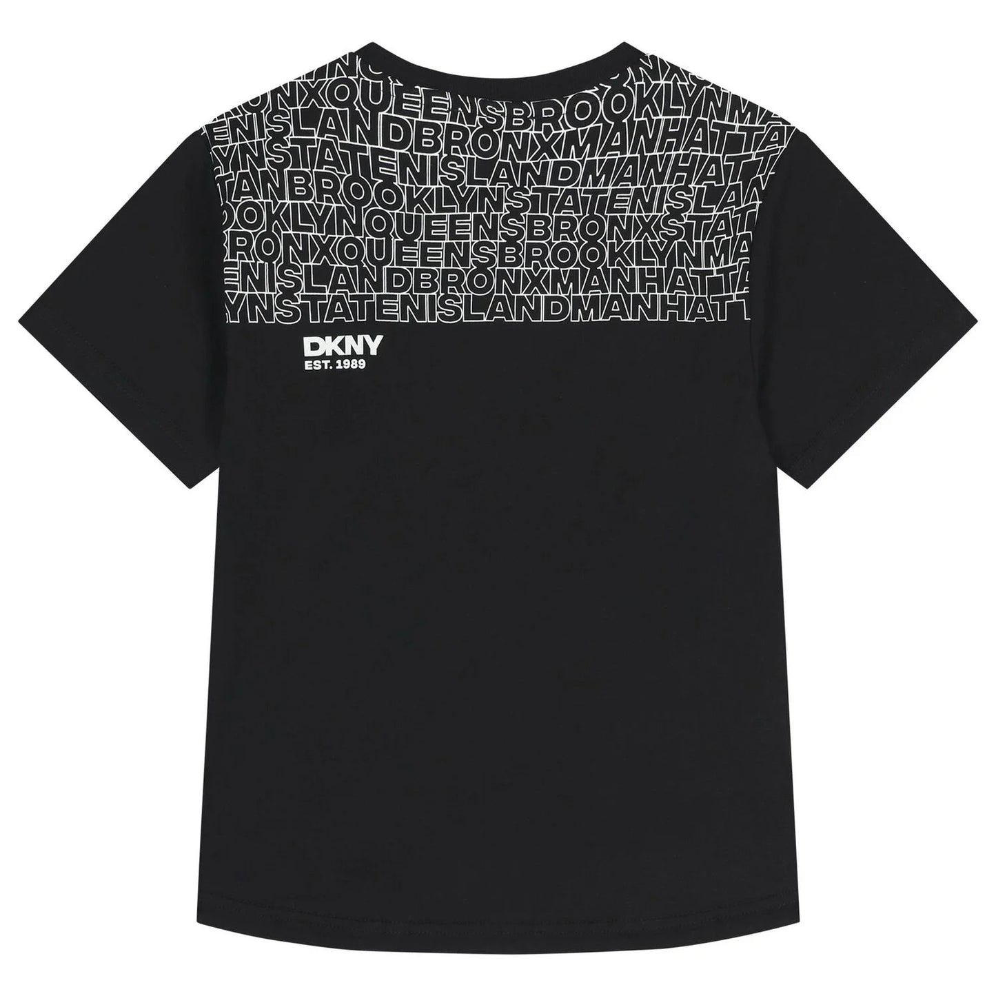 DKNY Mini Me Black Logo T-Shirt