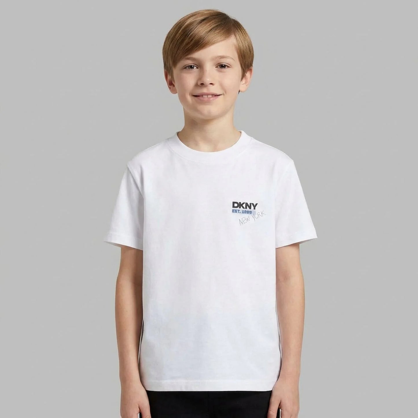 DKNY White Logo T-Shirt