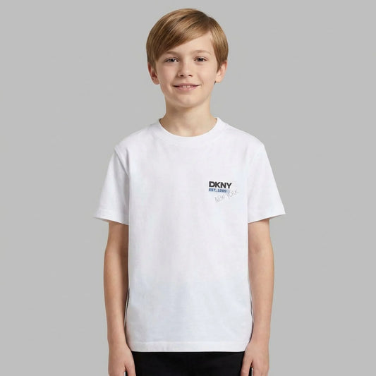 DKNY White Logo T-Shirt