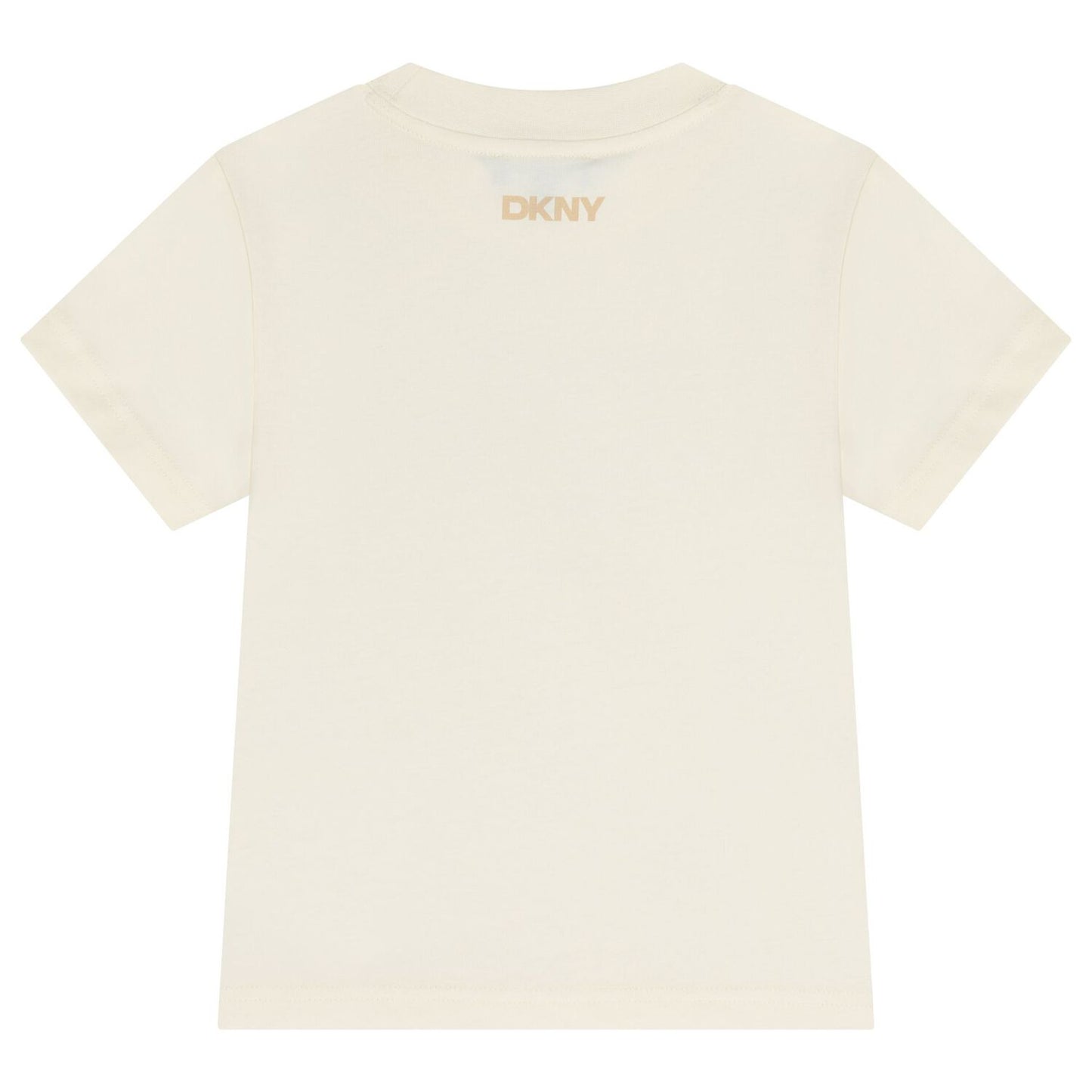 DKNY Mini Me Ivory Logo T-Shirt