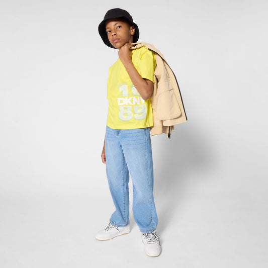 DKNY Yellow Logo T-Shirt