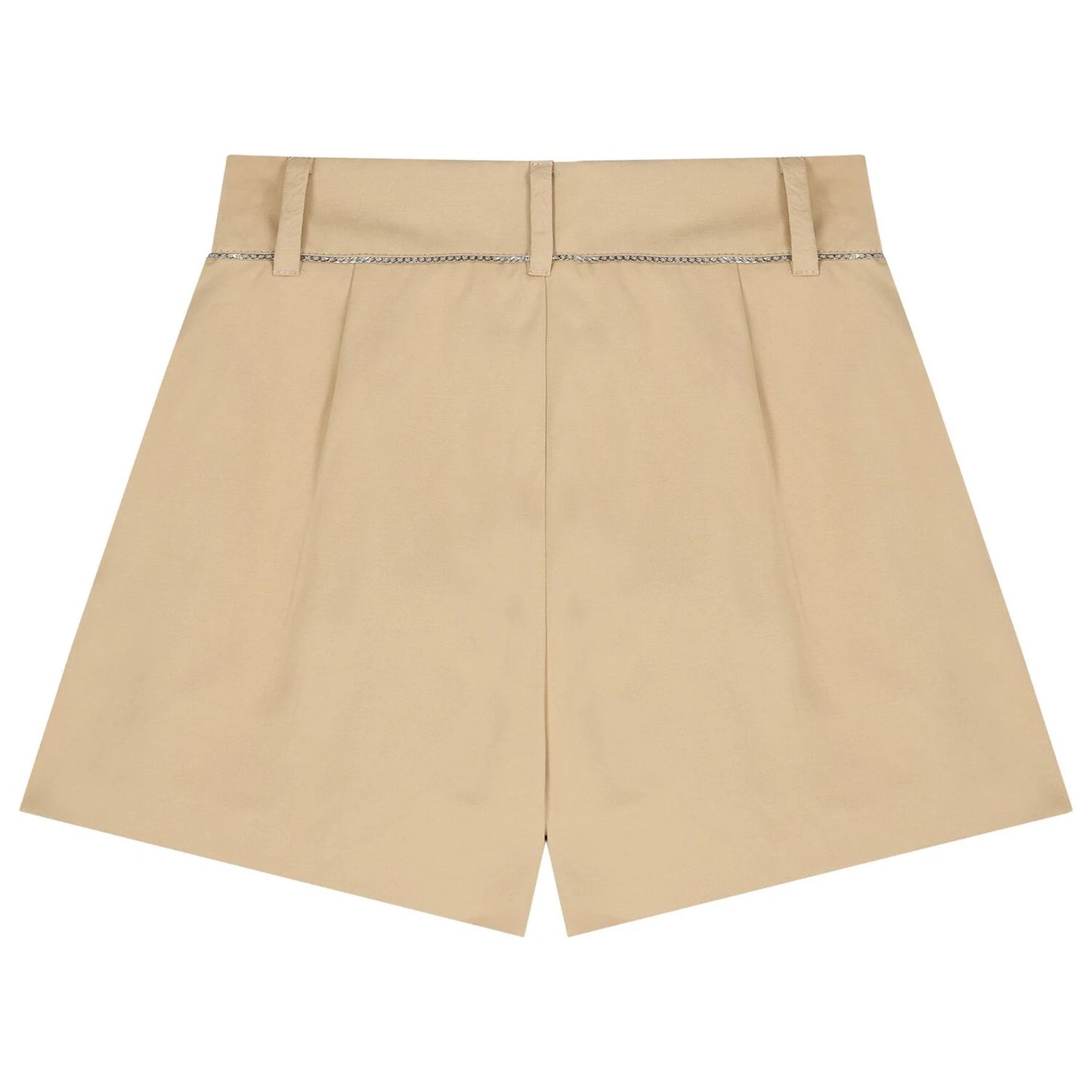 DKNY Girls Beige Logo Shorts