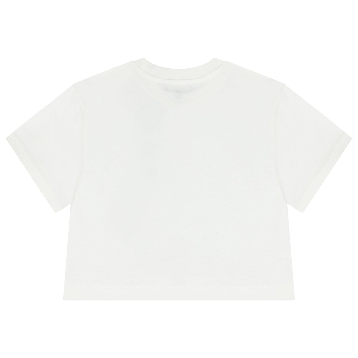 DKNY Girls Mini Me White Logo T-Shirt