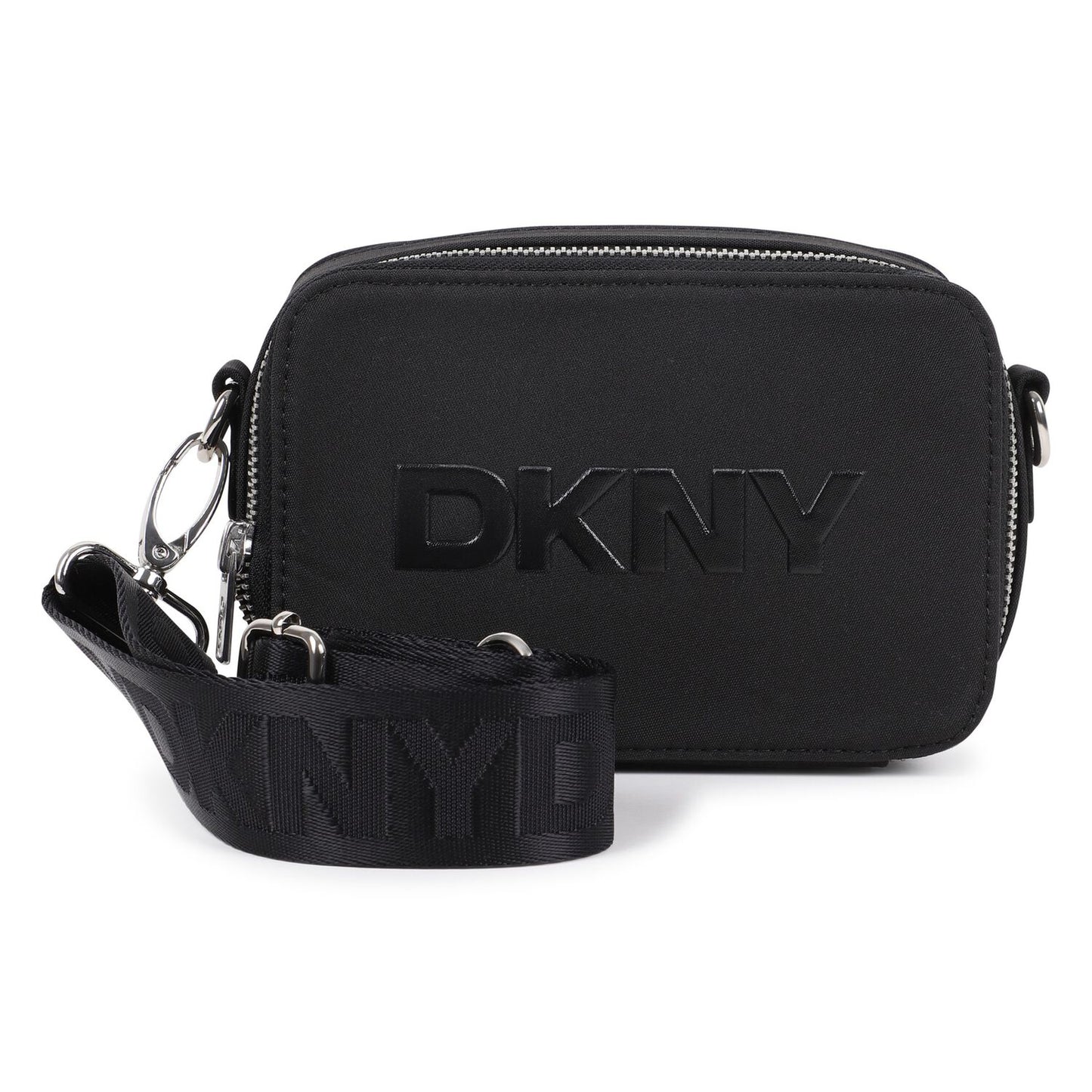 DKNY Girls Black Logo Handbag