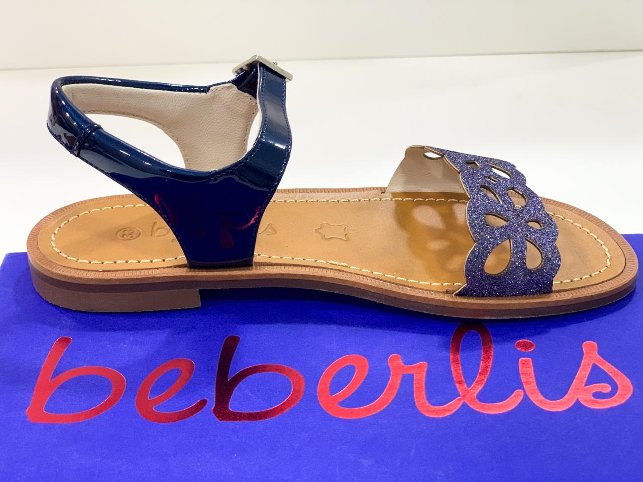 BEBERLIS 19732.33 Girls Navy Sandals