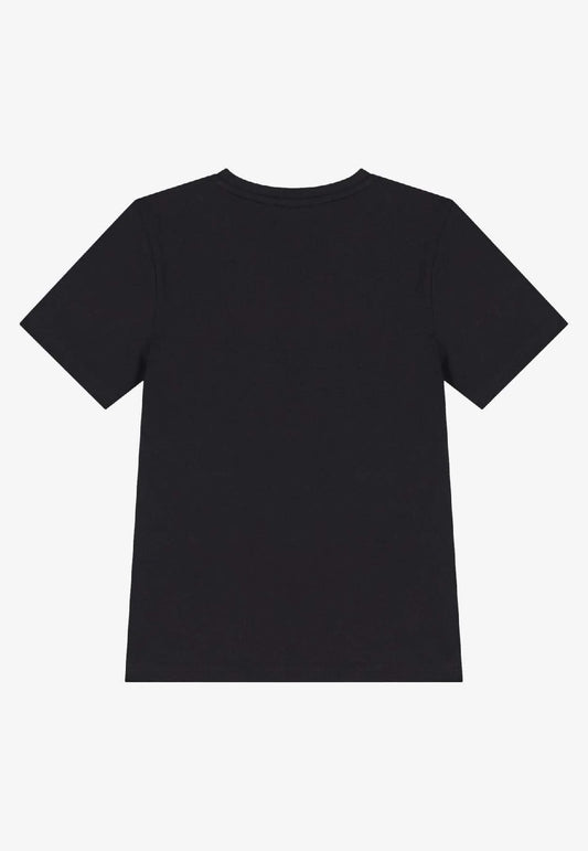 BOSS  J52358/09B Boys Black Logo T-Shirt