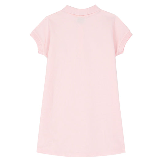 KENZO KIDS Girls Pink Logo Polo Dress