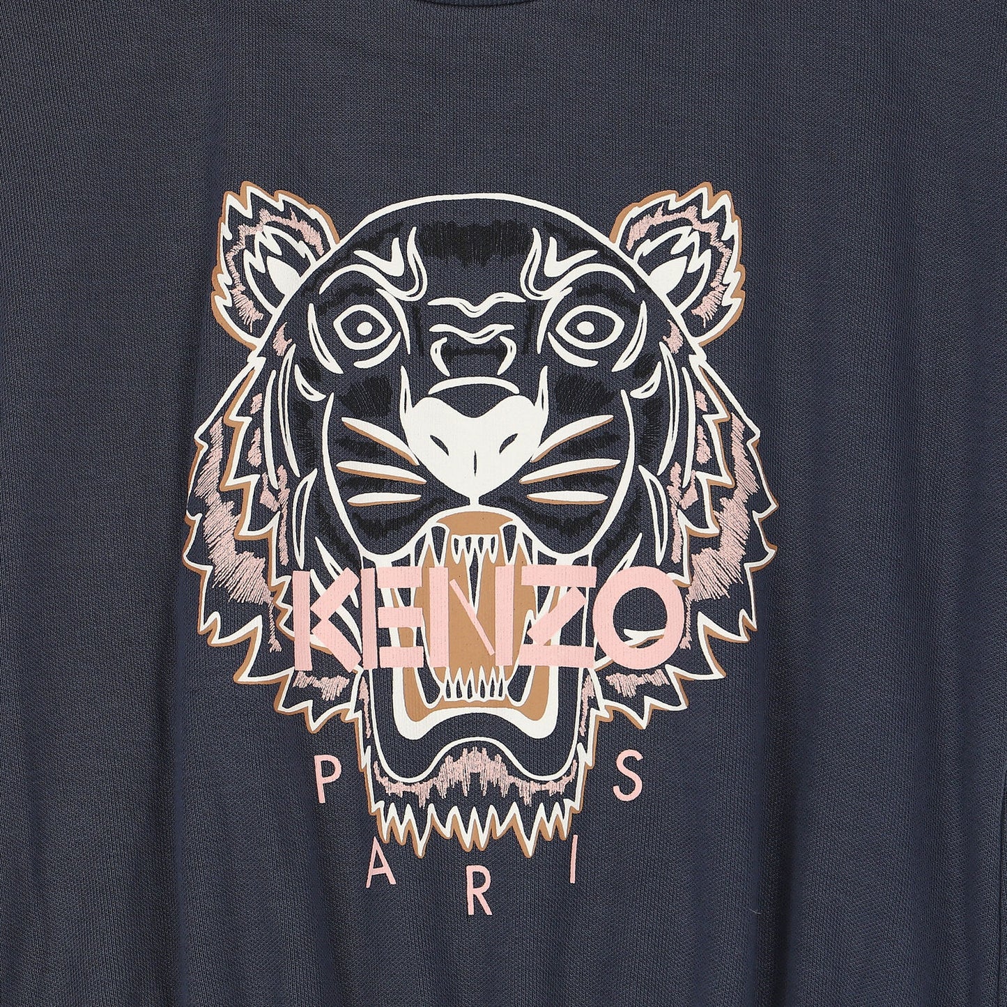 KENZO KIDS Girls Grey Tiger Playsuit