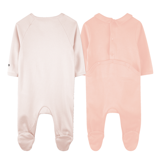 KENZO KIDS Baby Girls Pink Pajamas Set of 2