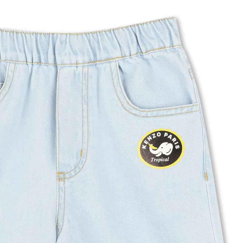 KENZO KIDS Boys Denim Bermuda shorts