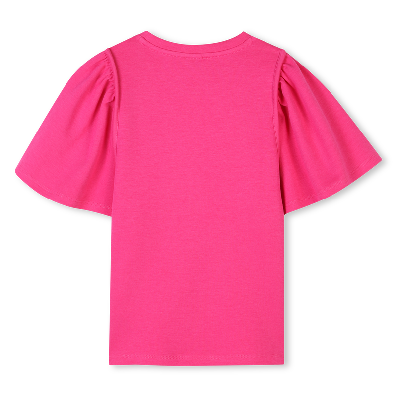 KENZO KIDS Girls Pink Short-sleeved T-shirt