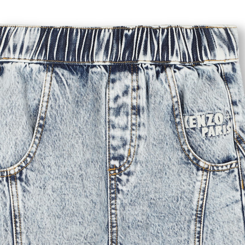 KENZO K61326/Z04 KIDS Girls Blue Denim Jeans Pants