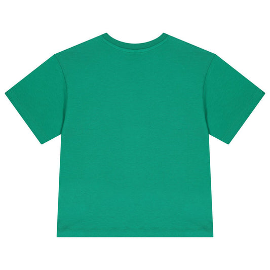 KENZO KIDS Boys Green Tiger T-Shirt