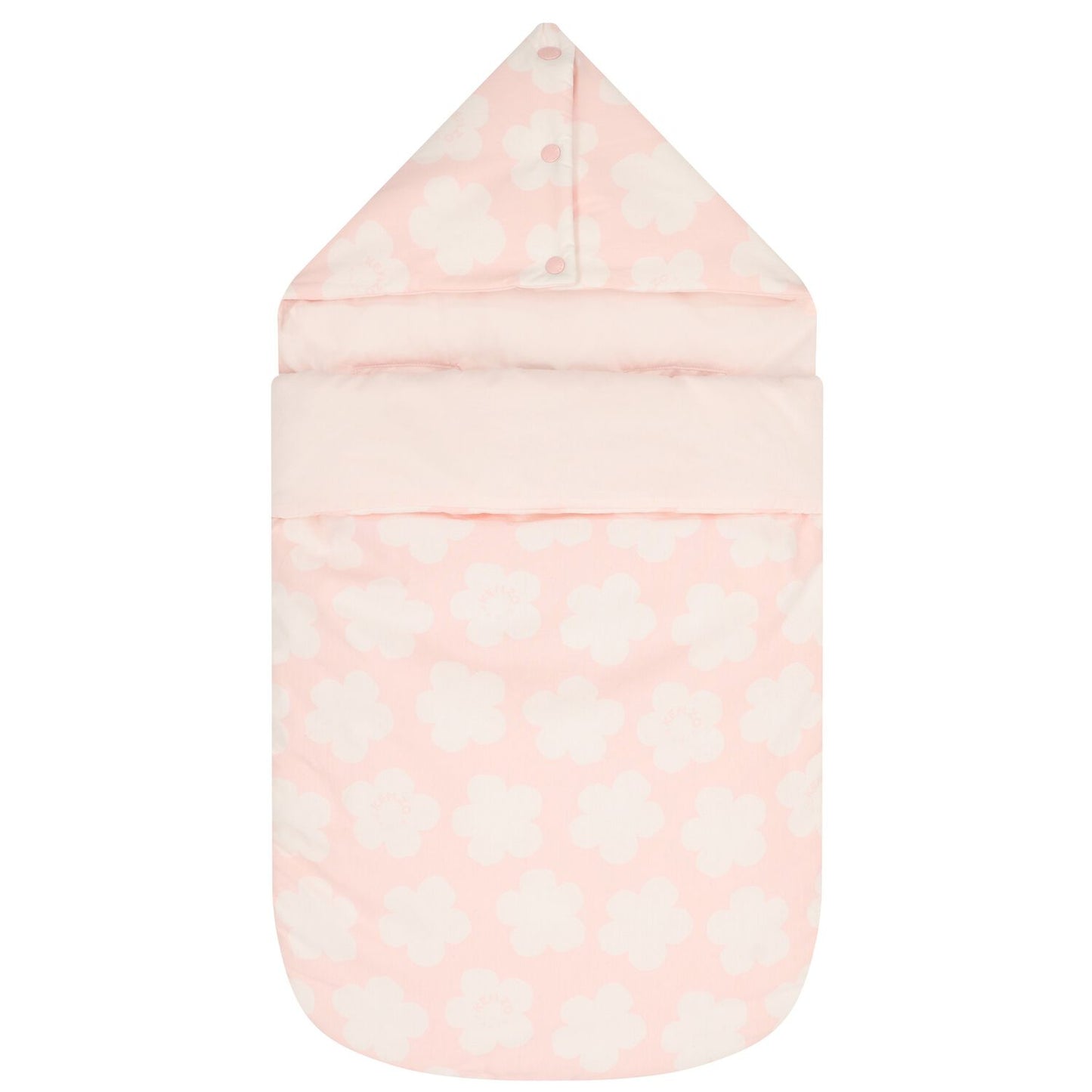 KENZO K61254/46T Baby Girls Baby Pink Boke Flower Reversible Nest