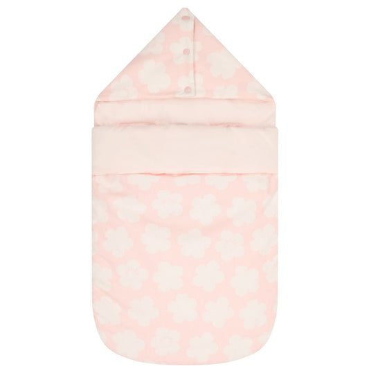 KENZO K61254/46T Baby Girls Baby Pink Boke Flower Reversible Nest