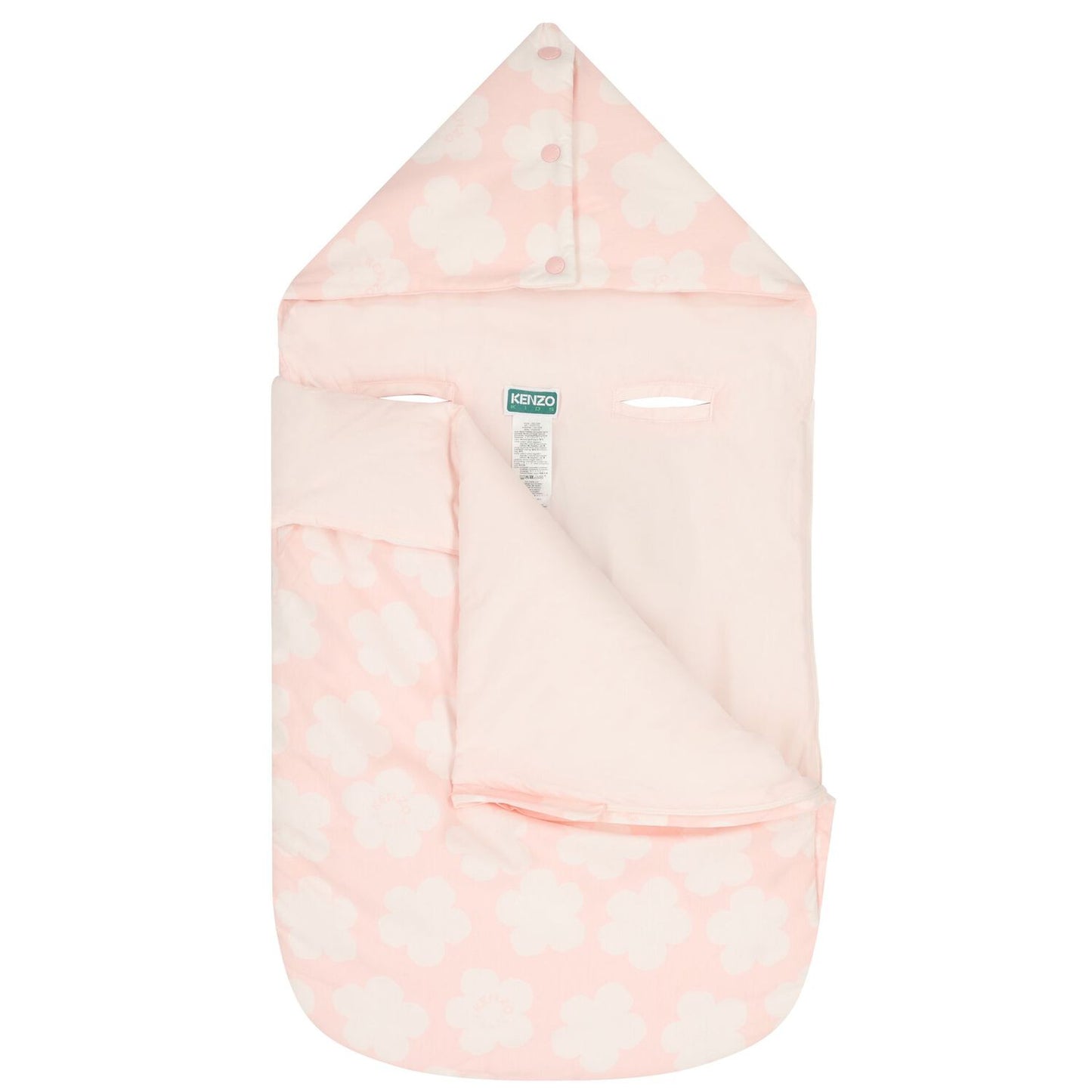 KENZO K61254/46T Baby Girls Baby Pink Boke Flower Reversible Nest