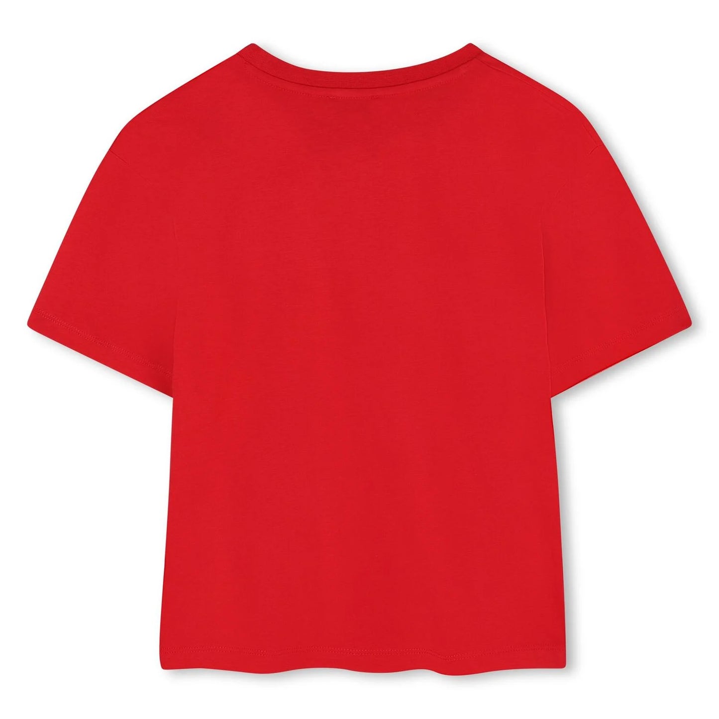 KENZO K61384/968 KIDS Girls Red Logo T-Shirt