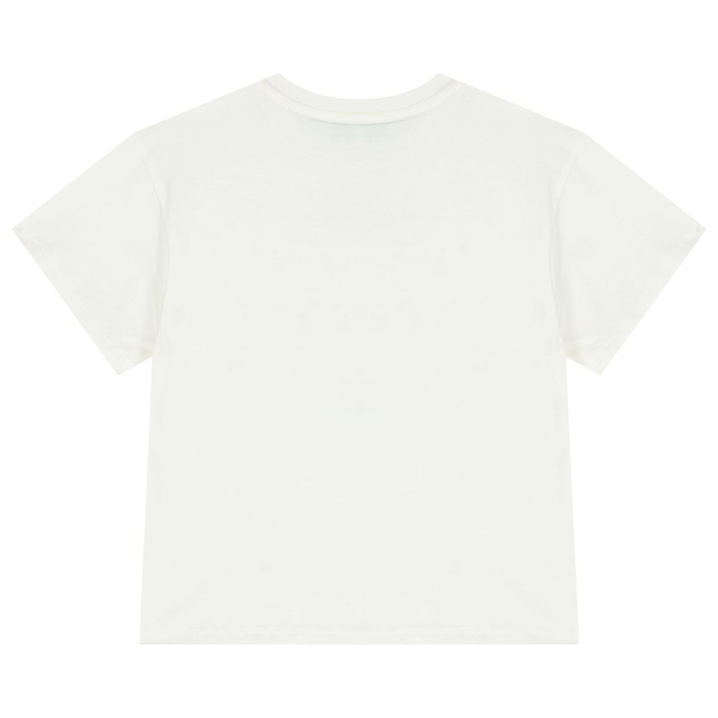 KENZO K61508/117 KIDS Ivory Logo T-Shirt
