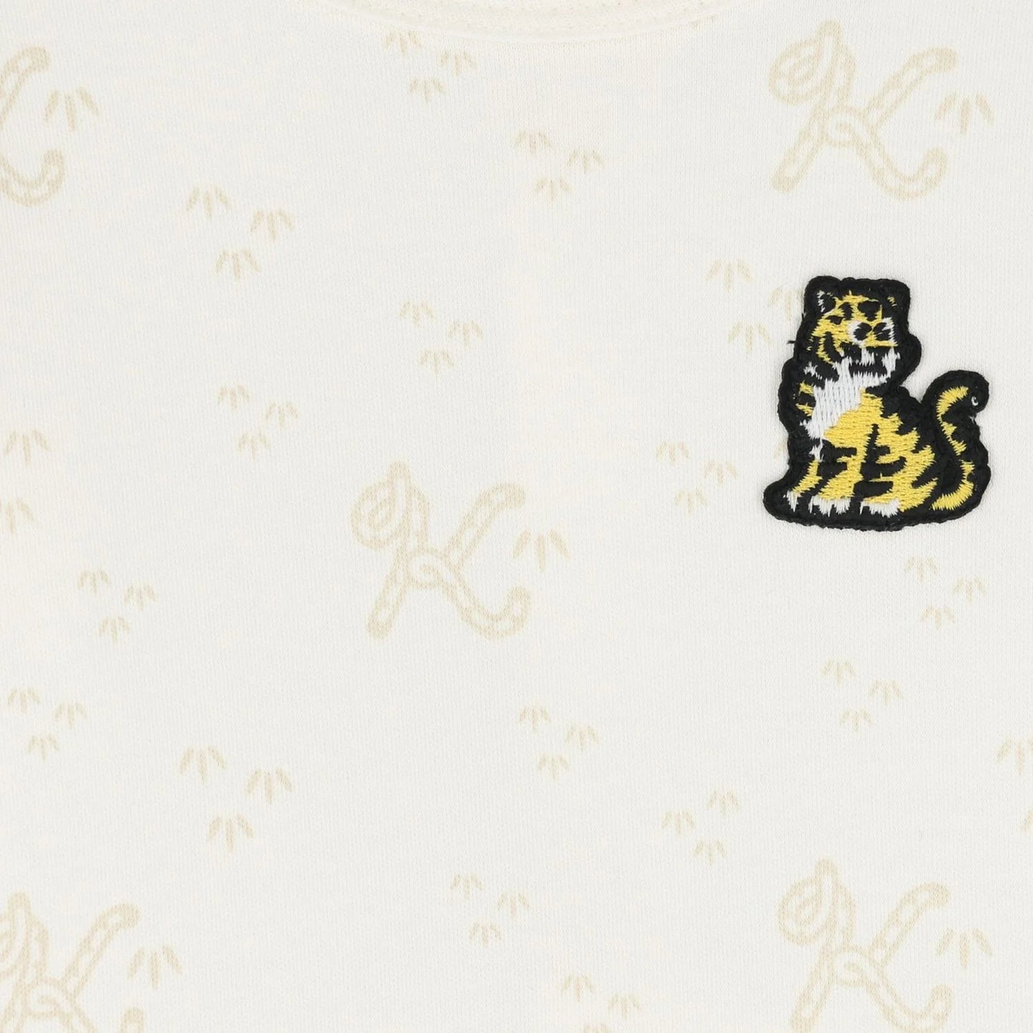 KENZO KIDS Black & Ivory Tiger Babygrows ( 2 Pack )