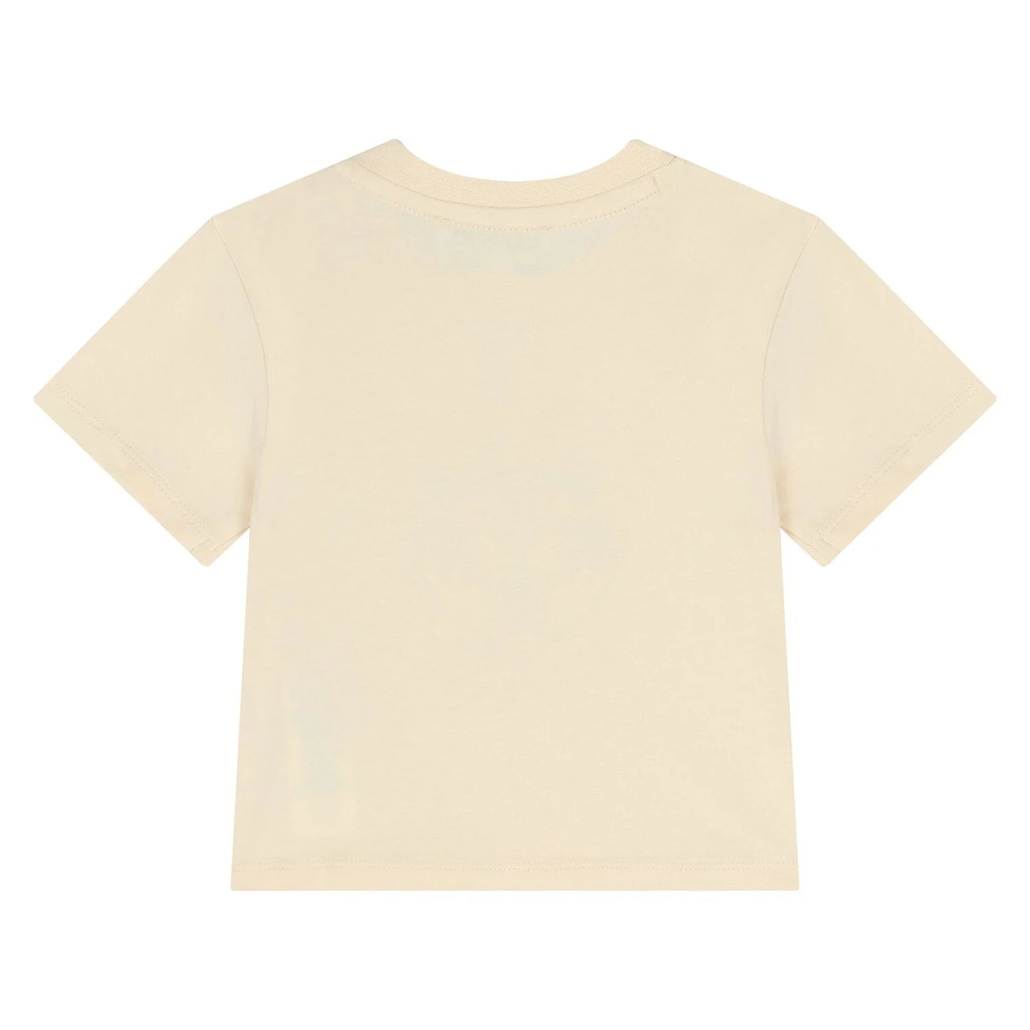 KENZO KIDS Younger Ivory Tiger Logo T-Shirt