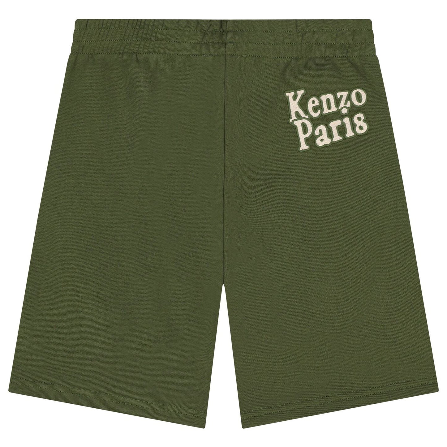 KENZO KIDS Boys Green Logo Shorts