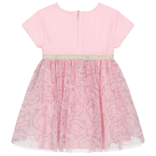 KARL LAGERFELD Baby Girls Formal Dress with Print