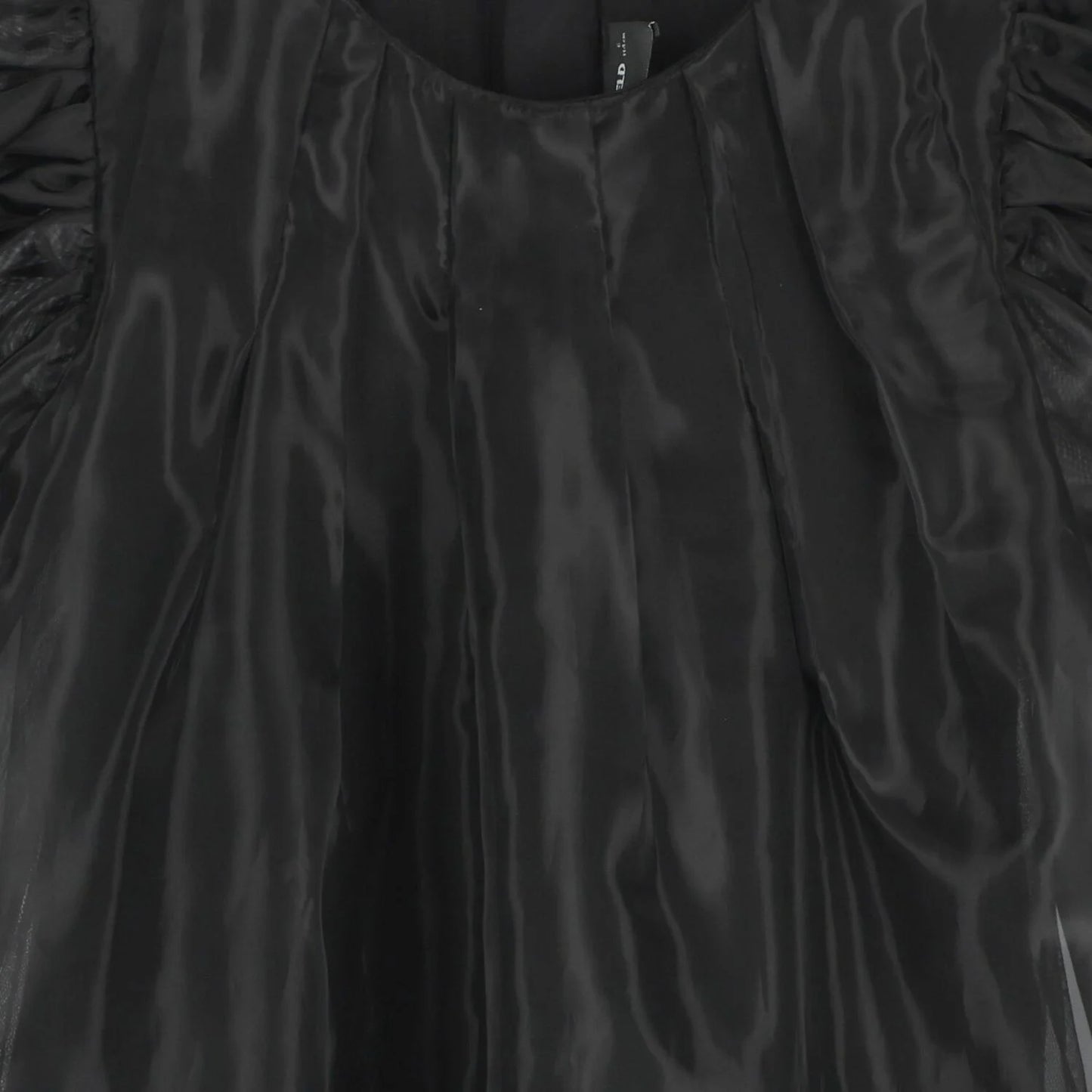 KARL LAGERFELD Z30624/09B Kids Girls Black Embellished Organza Dress