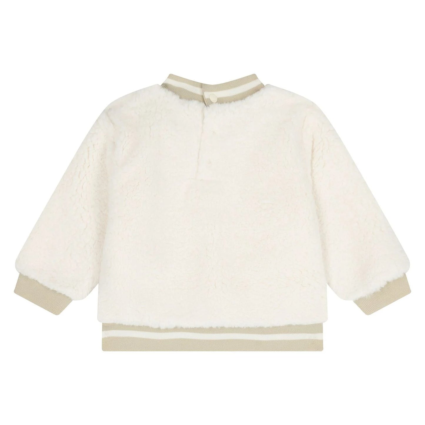 KARL LAGERFELD Z30672/N52 Younger Boys Ivory & Beige Ikonik Karl Tracksuit