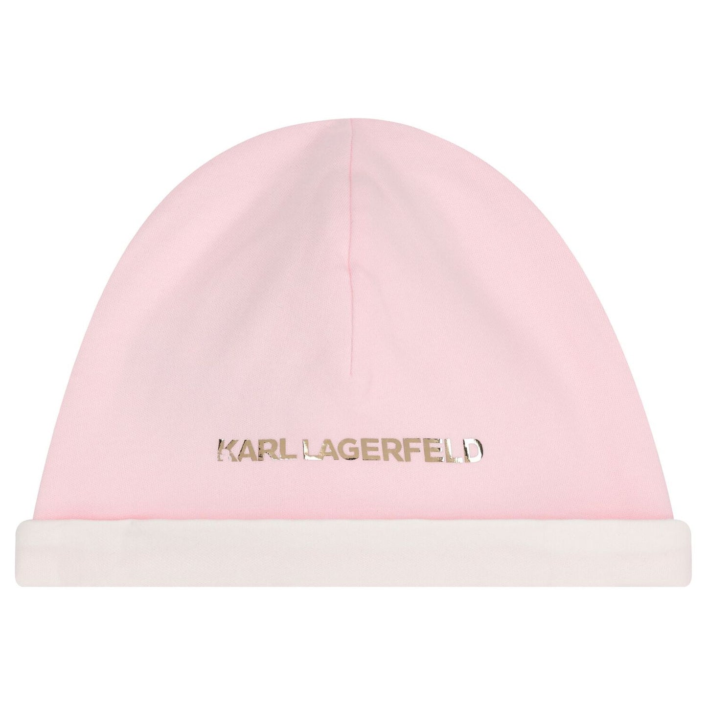 KARL LAGERFELD Z30968/N74 Baby Girls Pink Logo Babygrow Gift Set