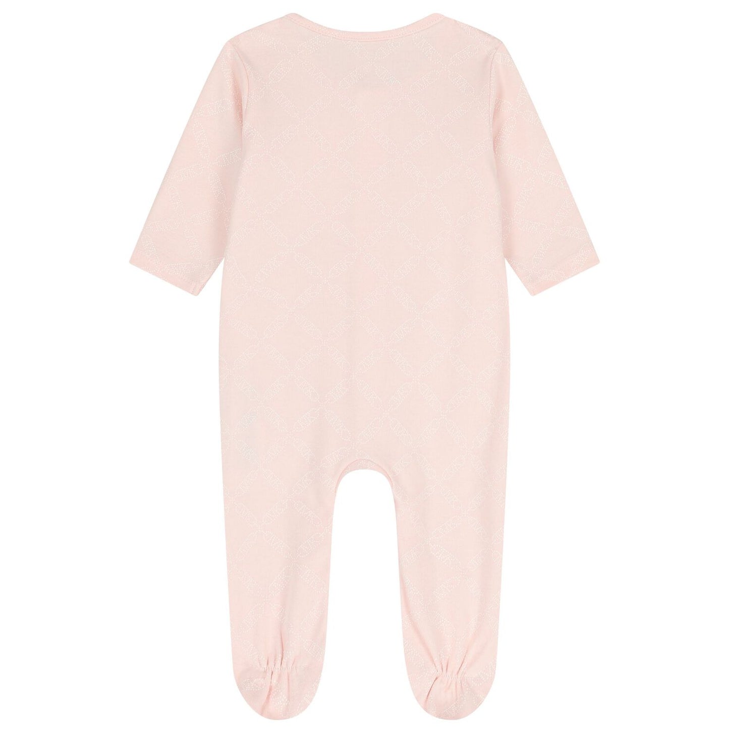 MICHAEL KORS R30503/46M Baby Girls Pink Logo Babygrow Gift Set