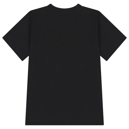 MOSCHINO Boys Black Logo T-Shirt
