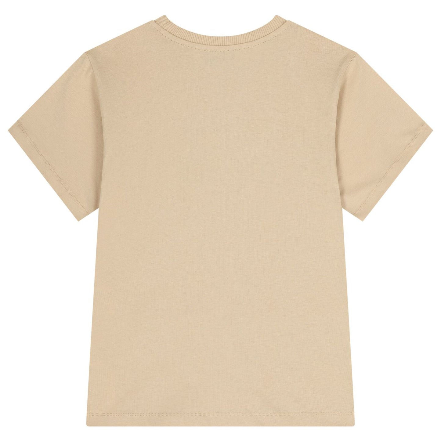 MOSCHINO Boys Beige Teddy Bear Logo T-Shirt