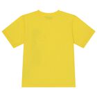 MOSCHINO Unisex Yellow Teddy Bear Logo T-Shirt